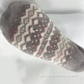 Ladies Bed Socks With Grips Children Custom Warmer Fuzzy Fluffy Slipper Socks Factory